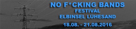 No F*cking Bands Festival 2016